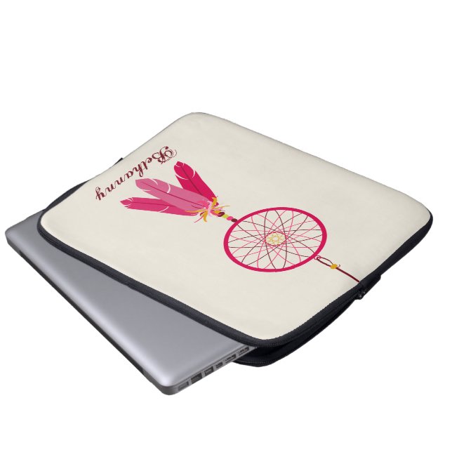 Elektronik för rosadrömstoppare hänger lös laptop sleeve (Framre botten)