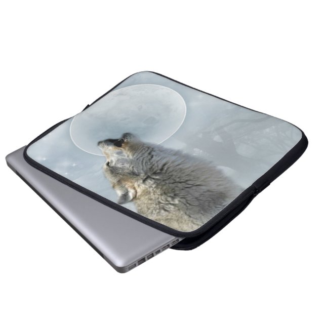 Elektronik för vargblåttmåne hänger lös 15-17 ", laptop fodral (Framre botten)