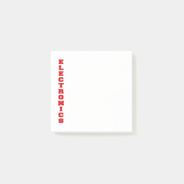 Elektronik Post-it Block (Framsida)