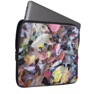 Elektronikpåse för höstlöv laptop sleeve