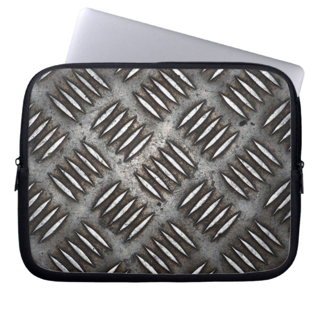 Elektronikväska av metallplåt laptop sleeve (Framsidan)