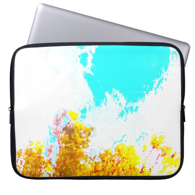 Elektronikväska bärbar datorsleeve dator surfplatt laptop fodral (Framsidan)