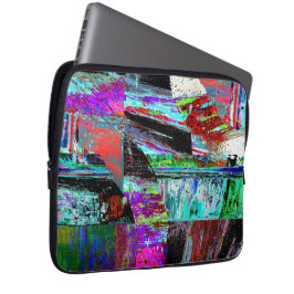Elektronikväska – Neon Pulse Laptop Fodral
