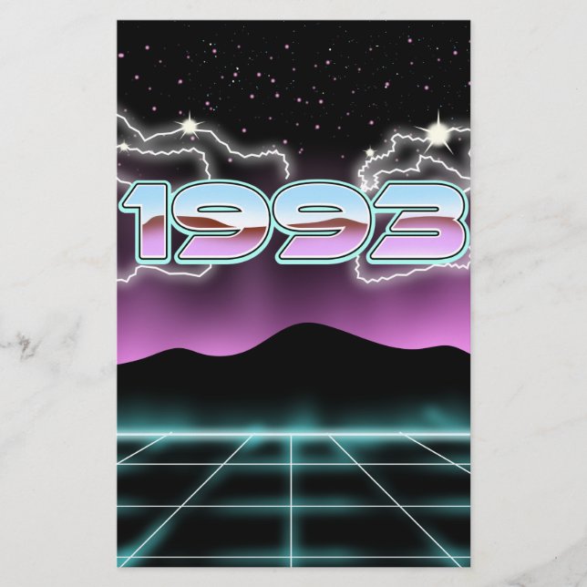 Elektronisk 1993 brevpapper (Framsida)