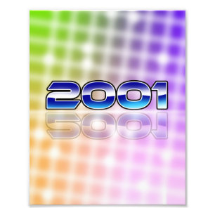 Elektronisk 2001 fototryck