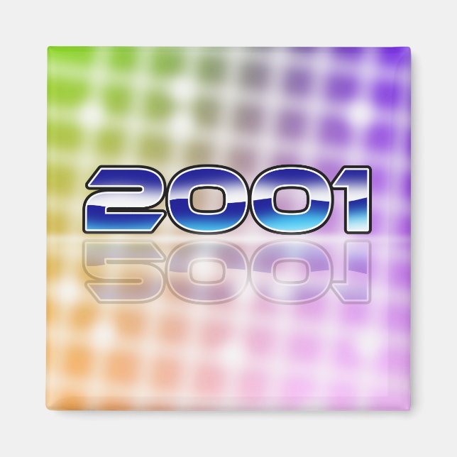 Elektronisk 2001 magnet (Framsidan)