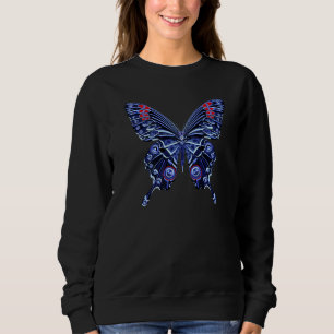 Elektronisk Butterfly-högtalare Byggande Ljud-frek T Shirt