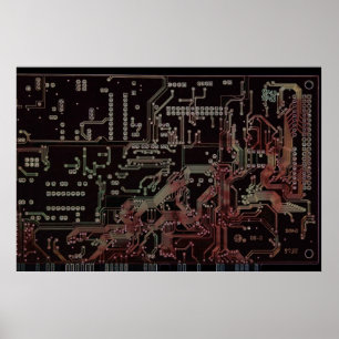 elektronisk krets poster