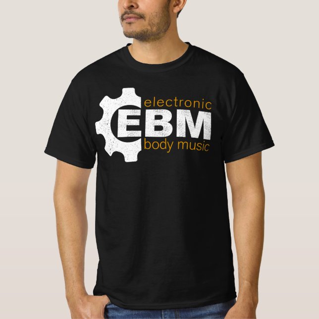 Elektronisk kroppsmusik t shirt (Framsida)