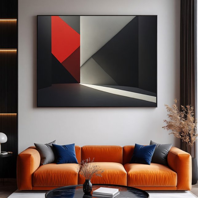 Elektronisk Modern Abstrakt Konst Poster (Skapare uppladdad)