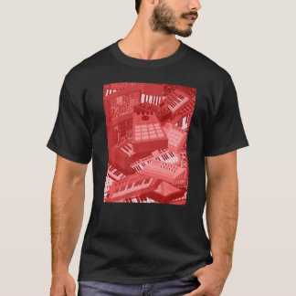 Elektronisk musikproducent och musikproducent som t shirt