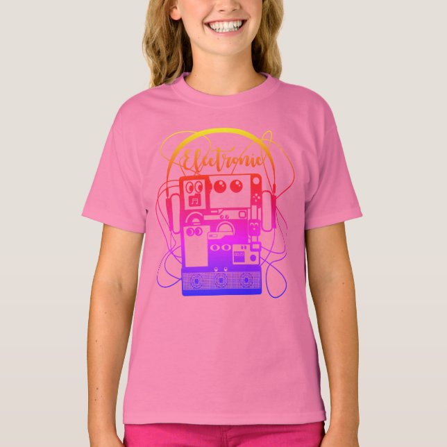 Elektroniska artiklar t shirt (Framsida)