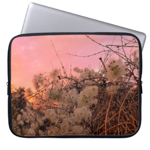 Elektroniska bag, vintersunnlar och clematis-viner laptop fodral