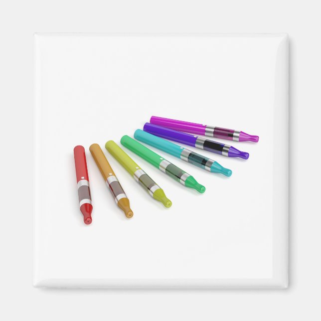 Elektroniska cigaretter magnet (Framsidan)