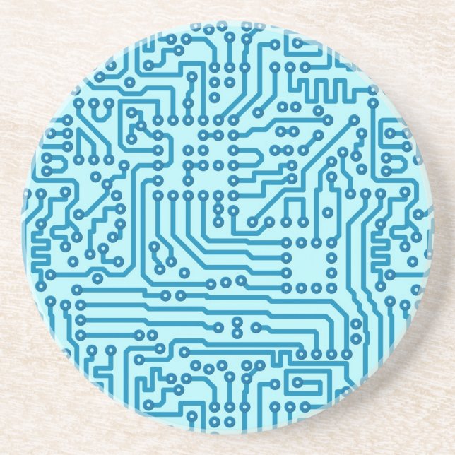 Elektroniska Digital går runt stiger ombord Underlägg Sandsten (Framsidan)