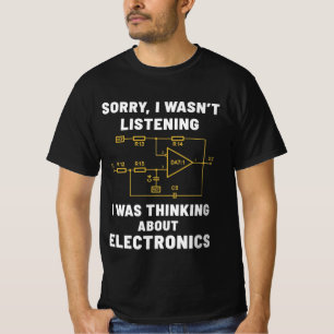 Elektroniska gåvor från ingenjör t shirt