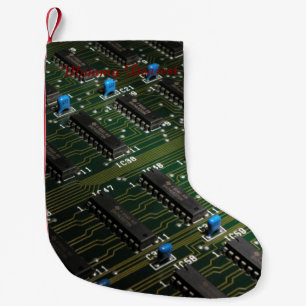 Elektroniska Geekery Liten Julstrumpa