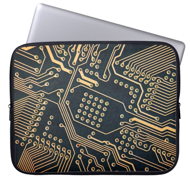 Elektroniska komponenter, stängning av datorkort,  laptop fodral (Framsidan)