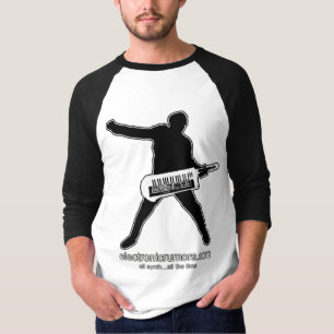 Elektroniska rykten: Keytar Yxa-Man, all Synth… T-shirt