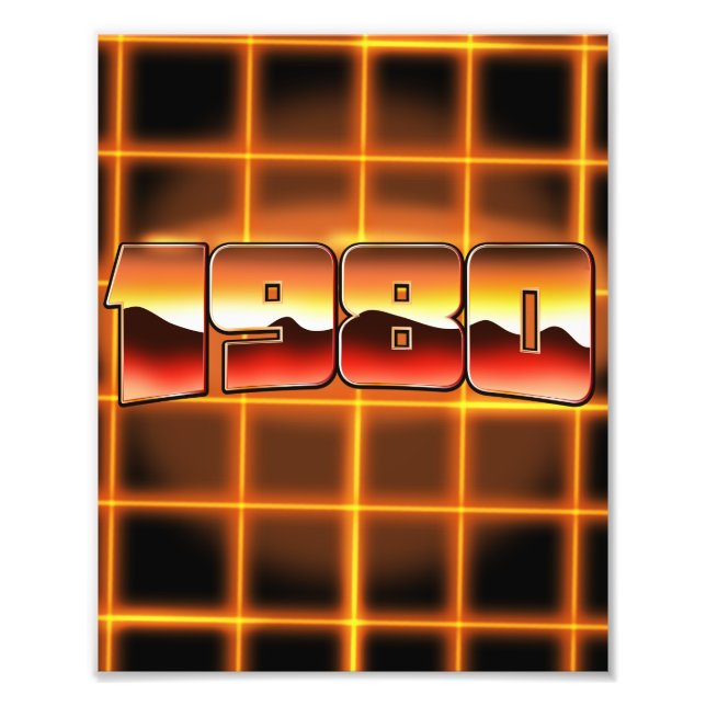 Elektroniskt 1980 fototryck (Framsidan)