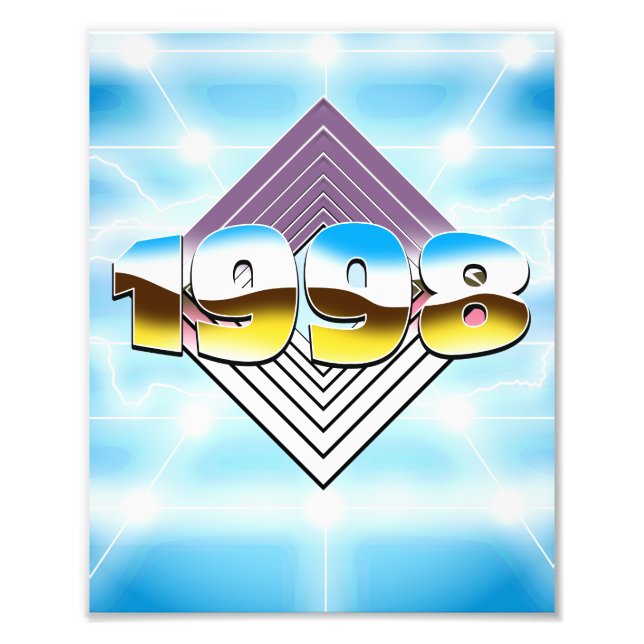 Elektroniskt 1998 fototryck (Framsidan)