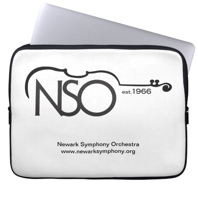 Elektroniskt fack laptop fodral (Framsidan)