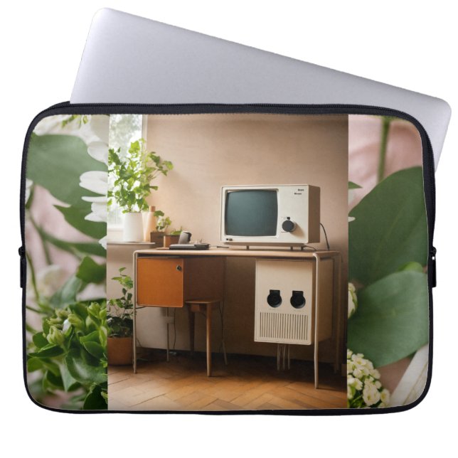 Elektroniskt fack laptop fodral (Framsidan)