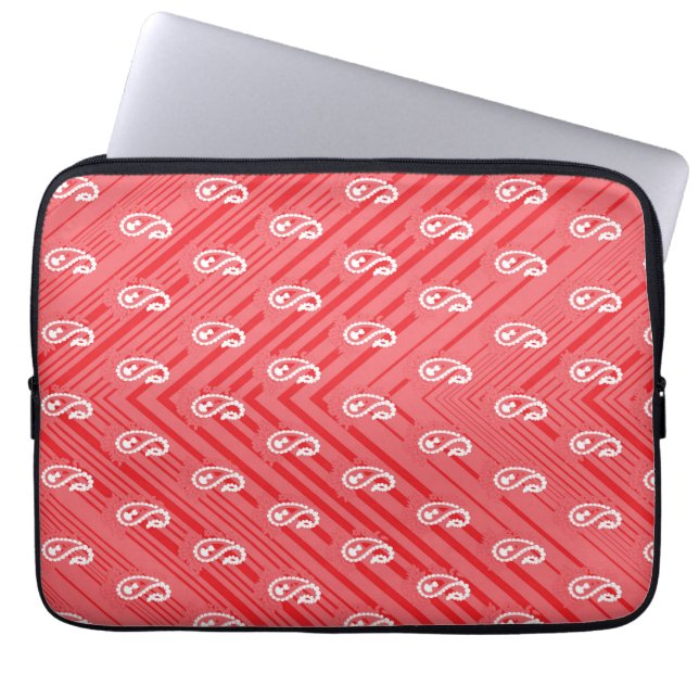 Elektroniskt fack laptop fodral (Framsidan)