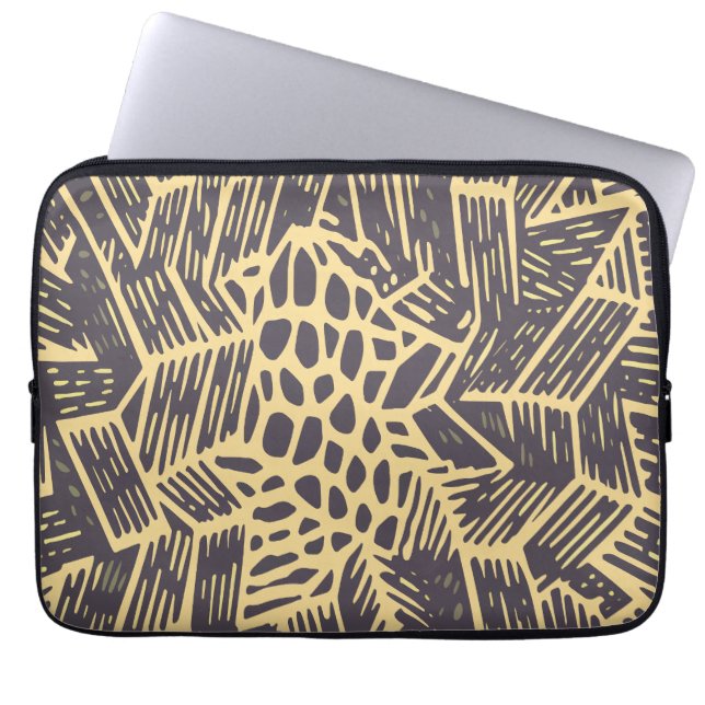 Elektroniskt fack laptop fodral (Framsidan)