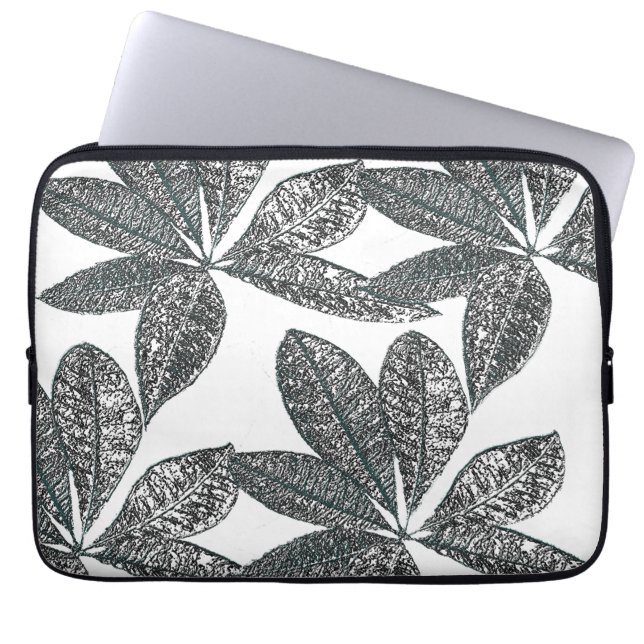 Elektroniskt fack laptop fodral (Framsidan)