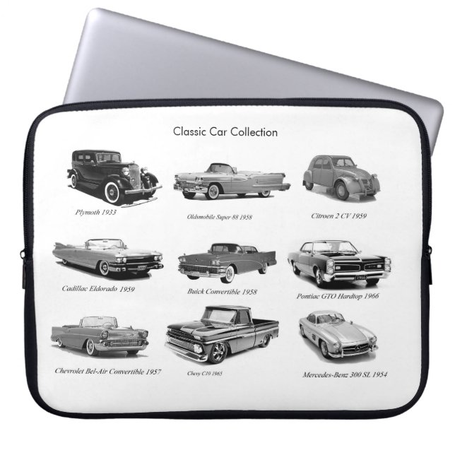 Elektroniskt fack laptop fodral (Framsidan)