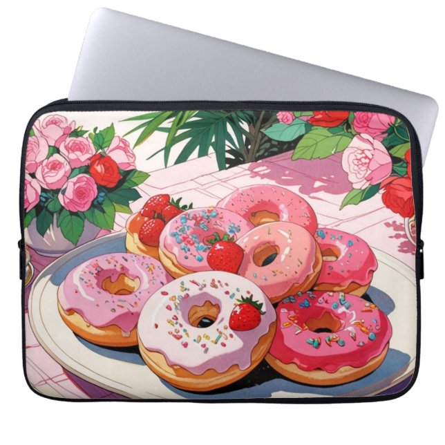 Elektroniskt fack laptop fodral (Framsidan)