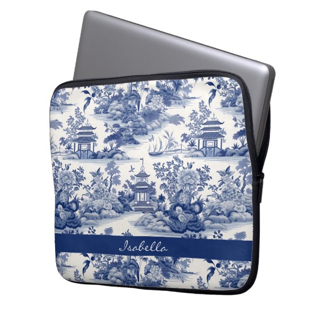 Elektroniskt fack laptop fodral (Framsidan Vänster)