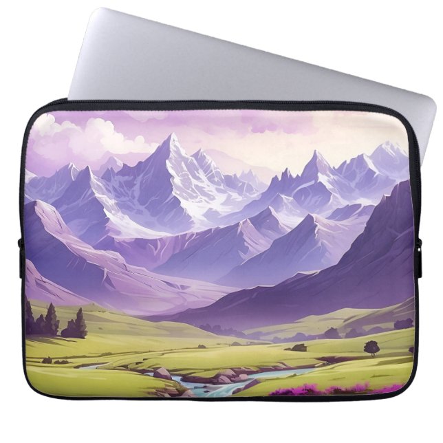 Elektroniskt fack laptop fodral (Framsidan)