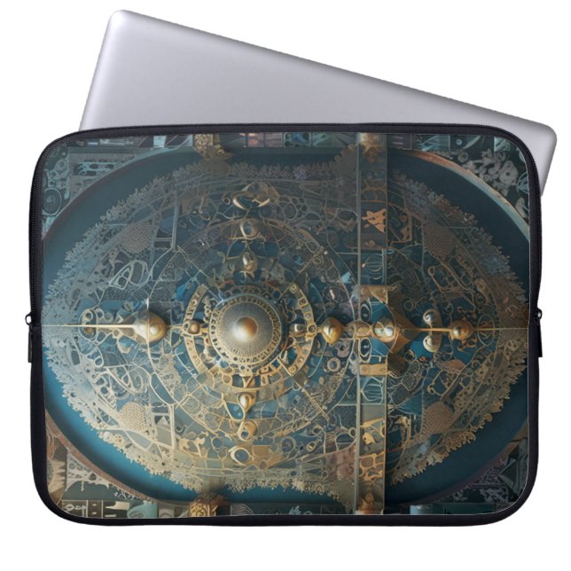 Elektroniskt fack laptop fodral (Framsidan)