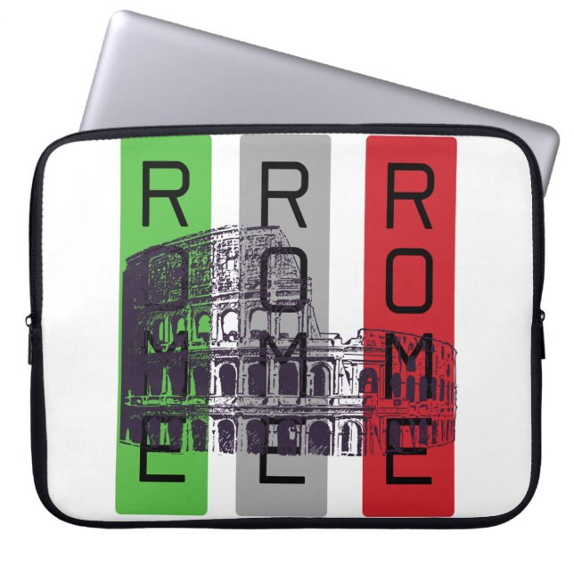 Elektroniskt fack laptop fodral (Framsidan)