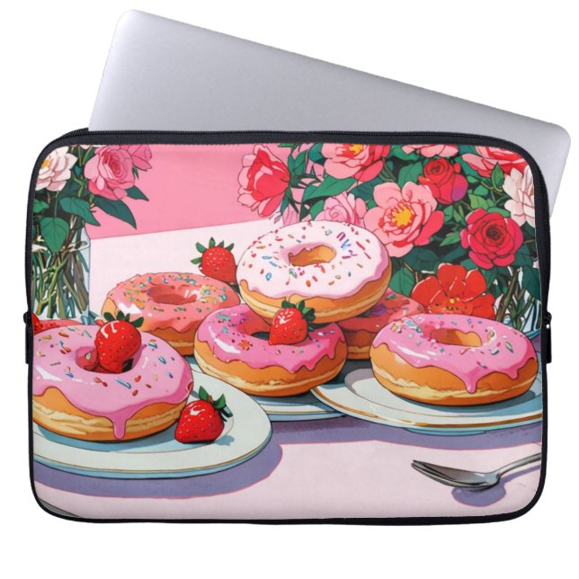 Elektroniskt fack laptop fodral (Framsidan)