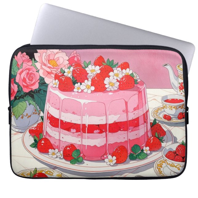 Elektroniskt fack laptop fodral (Framsidan)