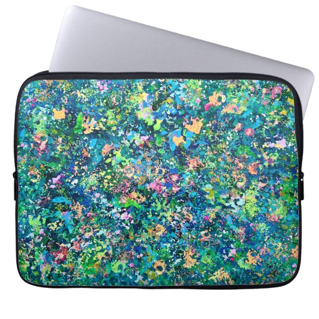 Elektroniskt fack laptop fodral (Framsidan)