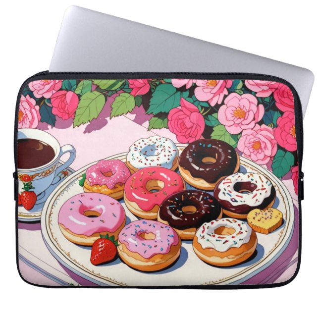 Elektroniskt fack laptop fodral (Framsidan)