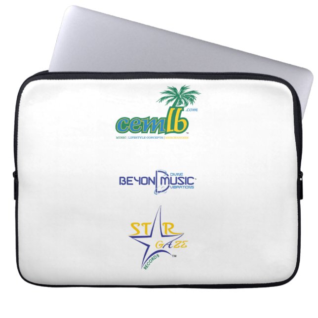 Elektroniskt fack laptop fodral (Framsidan)