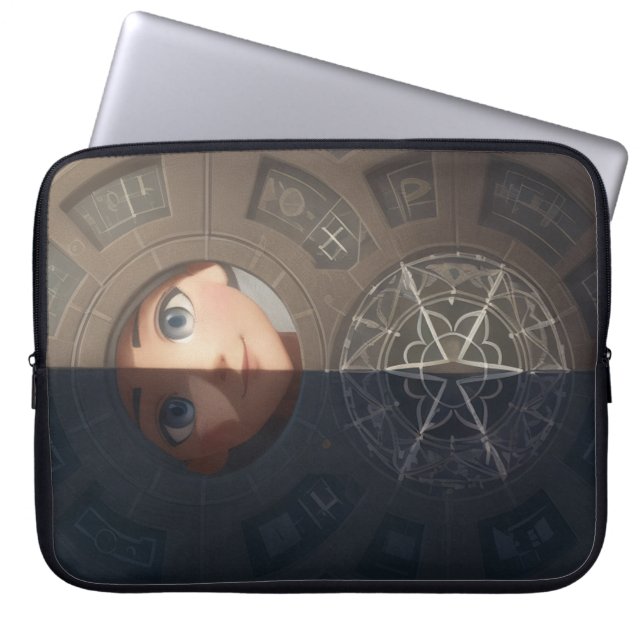 Elektroniskt fack laptop fodral (Framsidan)