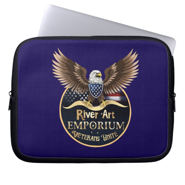 Elektroniskt fack laptop fodral (Framsidan)