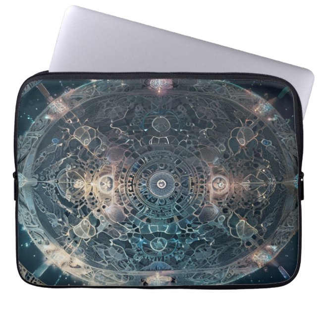 Elektroniskt fack laptop fodral (Framsidan)