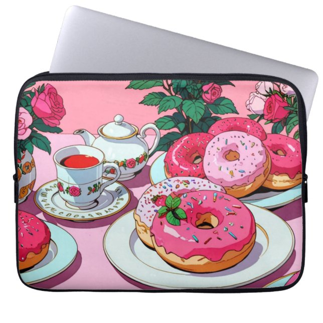 Elektroniskt fack laptop fodral (Framsidan)