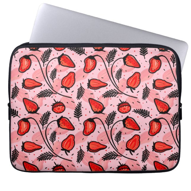 Elektroniskt fack laptop fodral (Framsidan)