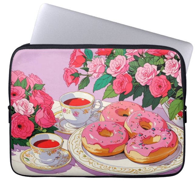 Elektroniskt fack laptop fodral (Framsidan)