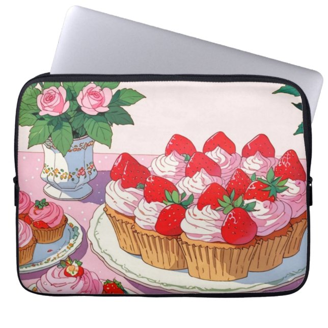 Elektroniskt fack laptop fodral (Framsidan)