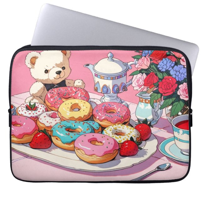 Elektroniskt fack laptop fodral (Framsidan)