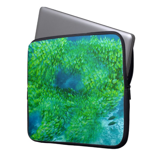 Elektroniskt fack laptop fodral (Framsidan Vänster)